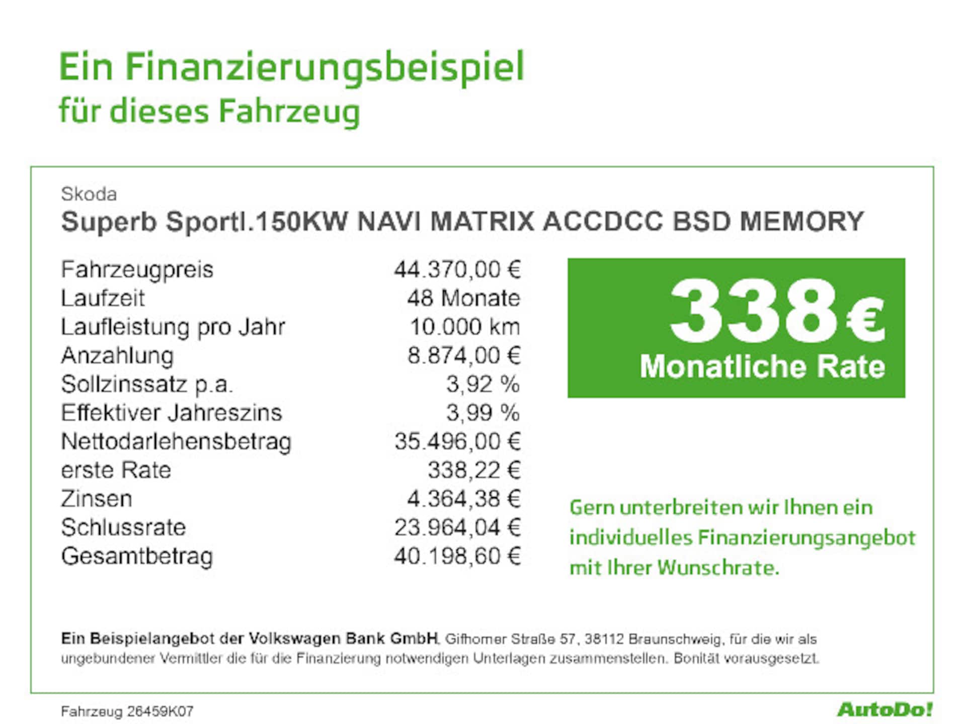 Skoda Superb Sportline