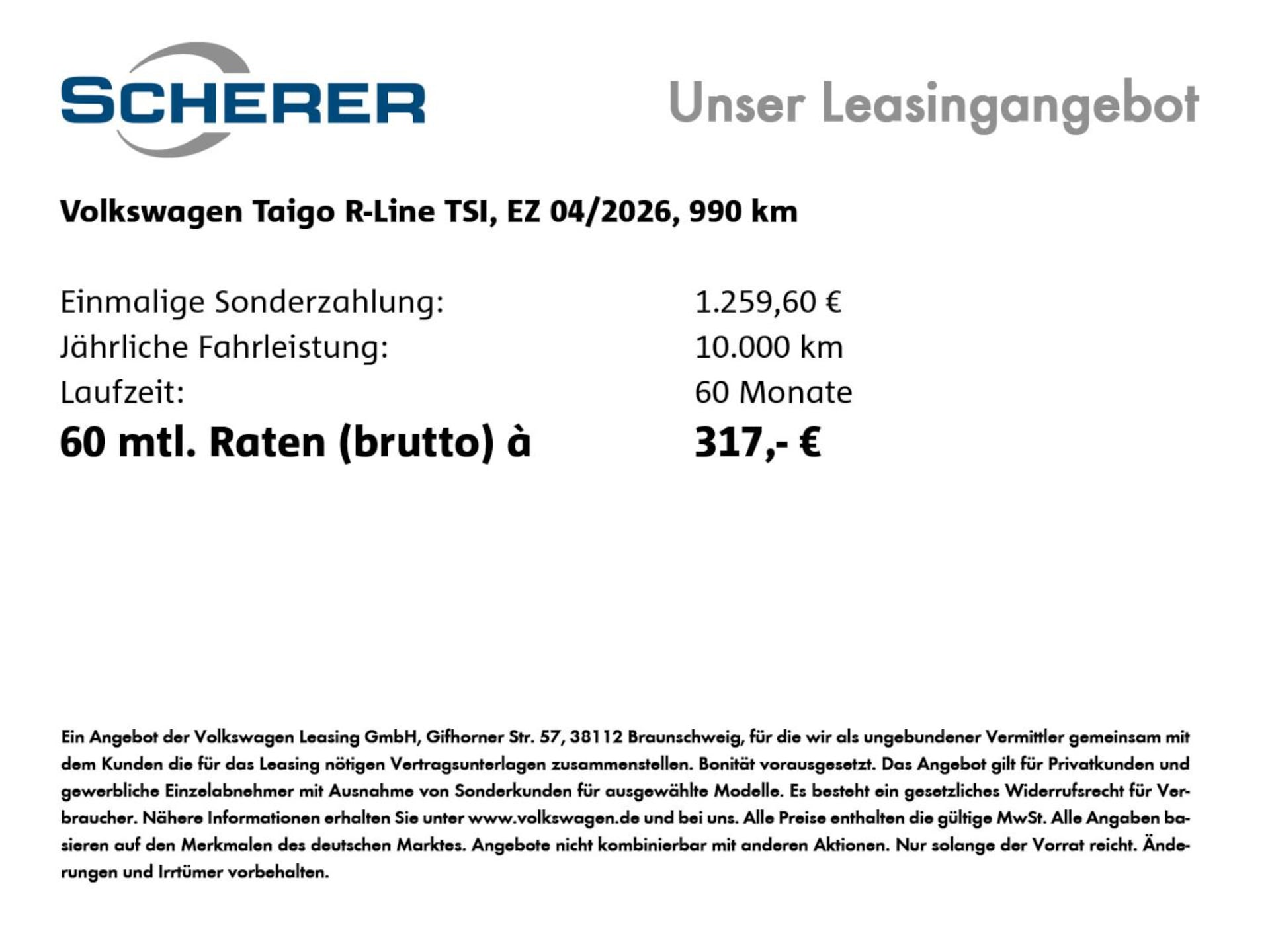 Volkswagen Taigo R-Line