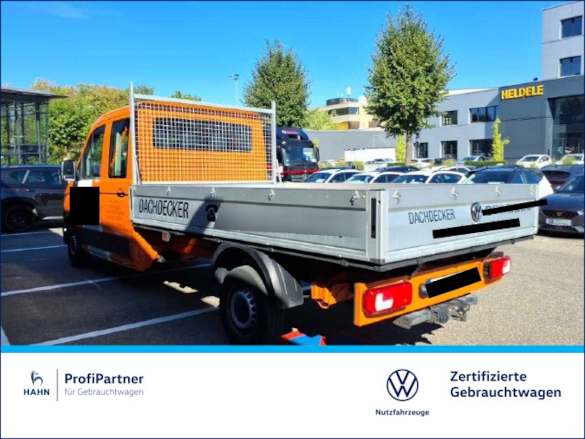 Volkswagen Crafter Doppelkabine langer Radstand