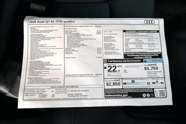 2026 Audi Q7 Premium - Photo 14