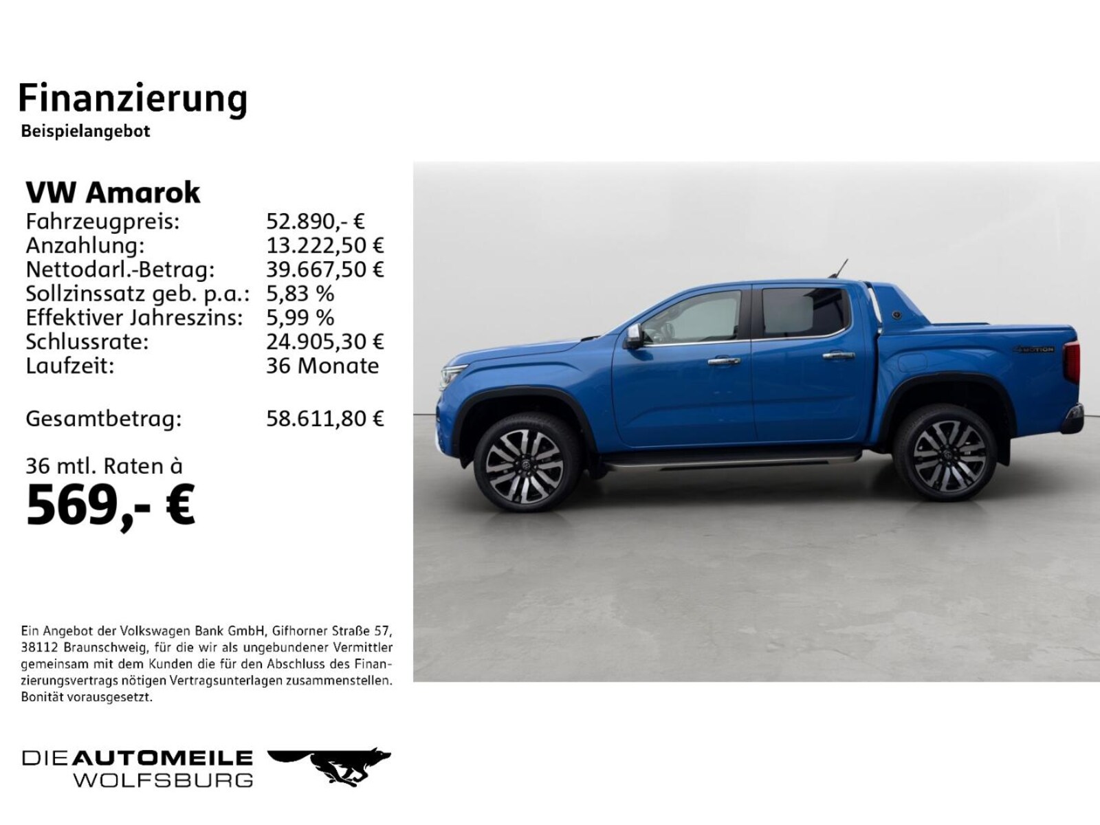 Volkswagen Amarok DoubleCab – Bild 2