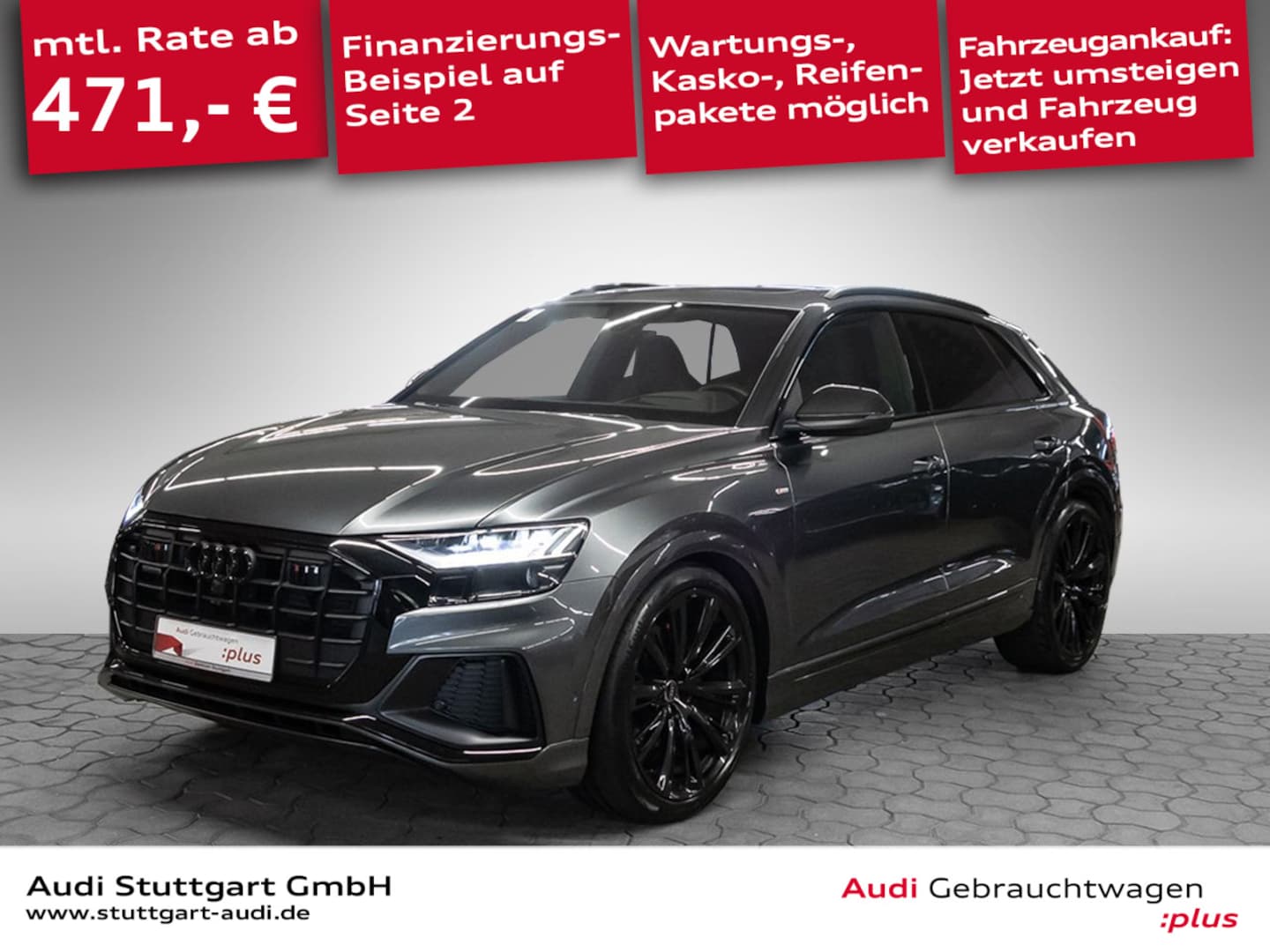 Bild über Audi Q8 competition plus 50 TDI quattro tiptronic - für weitere Informationen kontaktieren Sie den Audi Partner