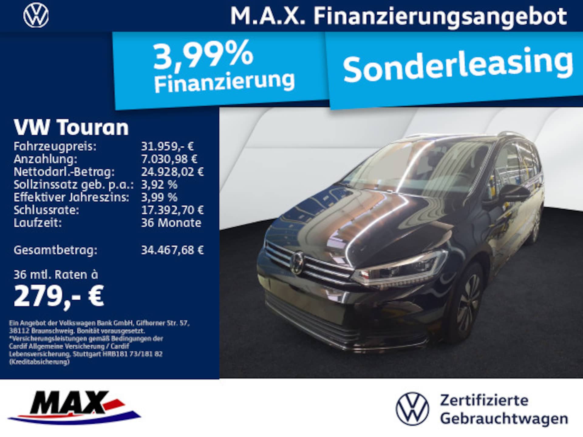 Volkswagen Touran Comfortline