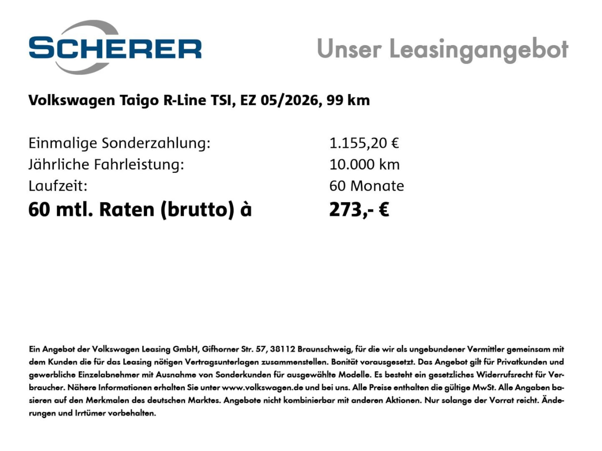Volkswagen Taigo R-Line