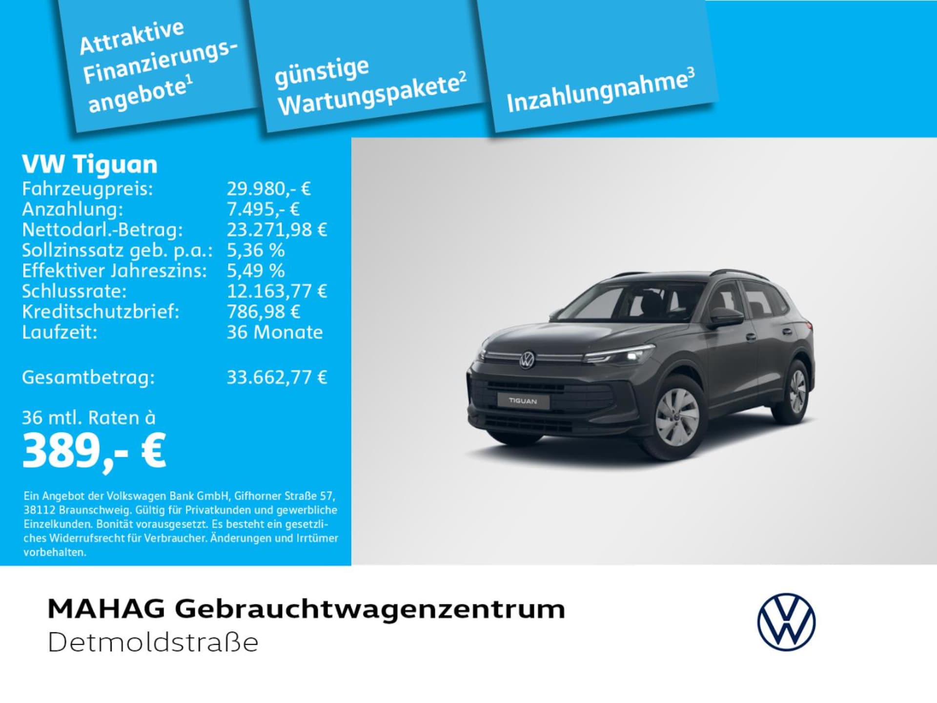 Volkswagen Tiguan Basis-Modell