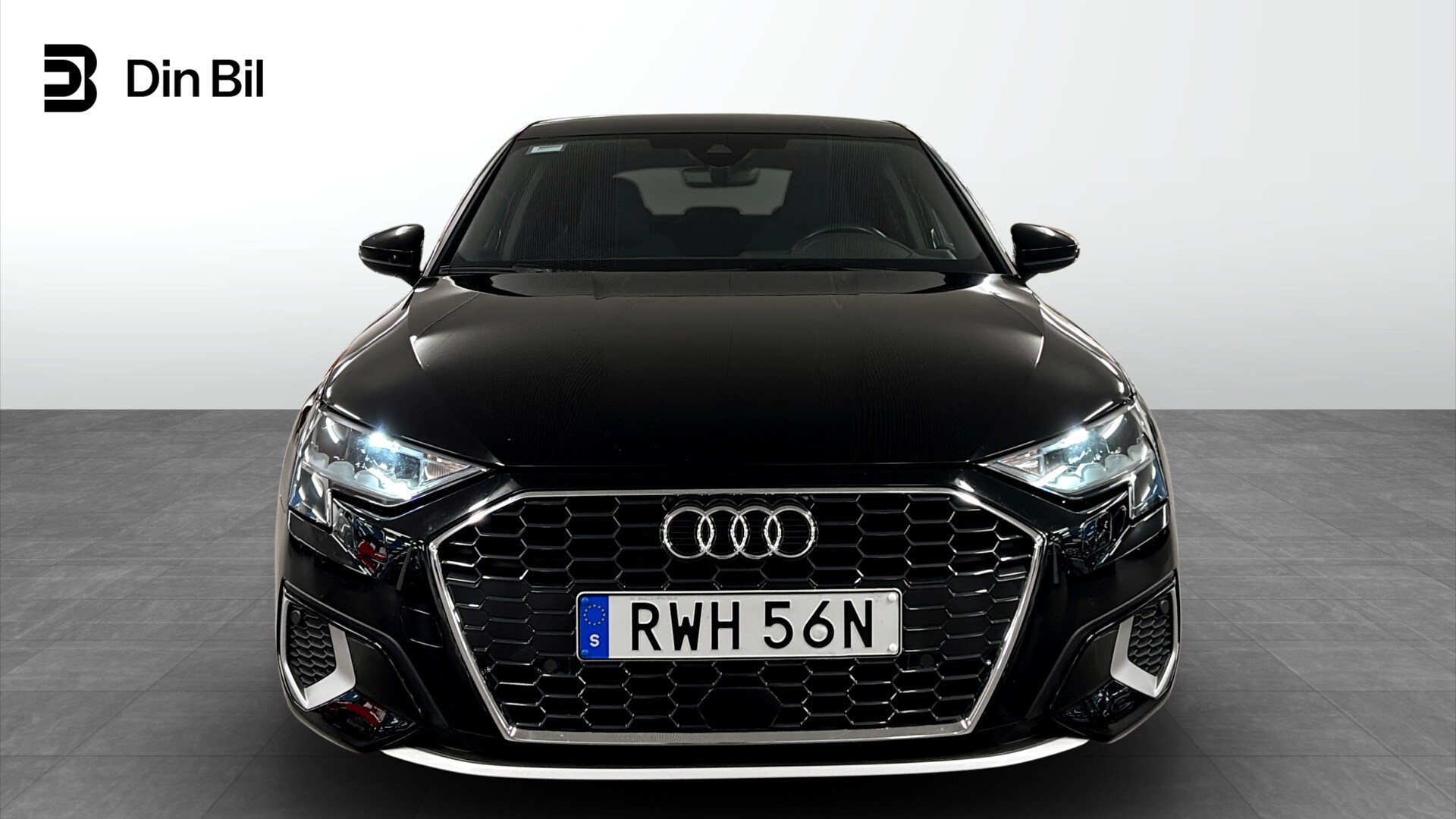 Bild som visar&nbsp;Audi A3 Sportback&nbsp;A3 Sportback 35 TFSI Proline advanced 150 hk 6-växlad - för mer information kontakta din Audi Partner