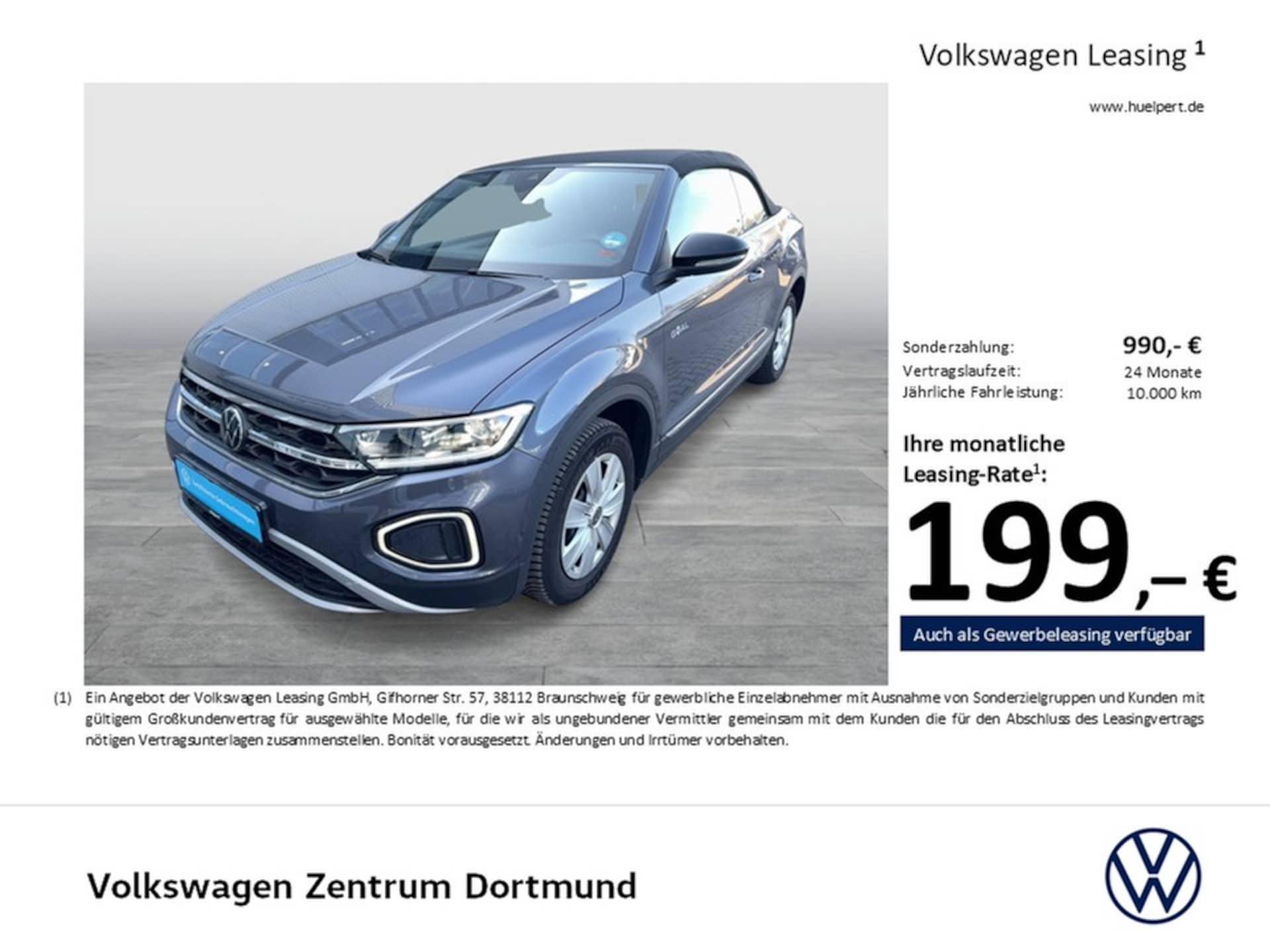 Volkswagen T-Roc Cabriolet Style