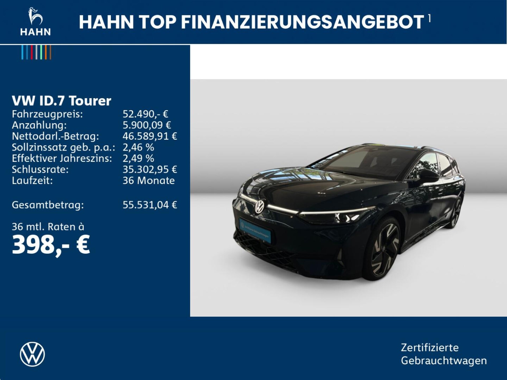 Volkswagen ID.7 Tourer GTX