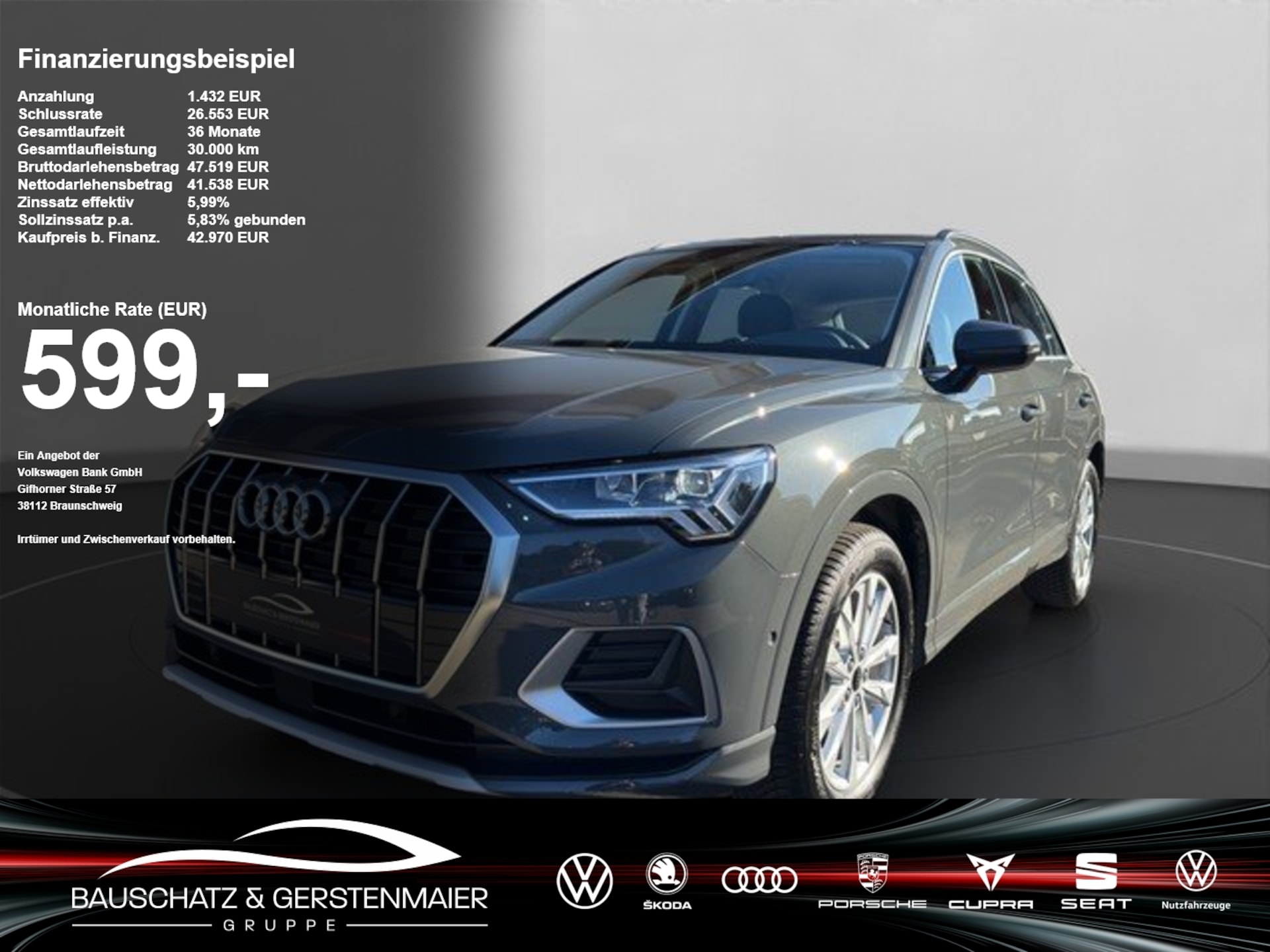 Audi Q3 SUV advanced