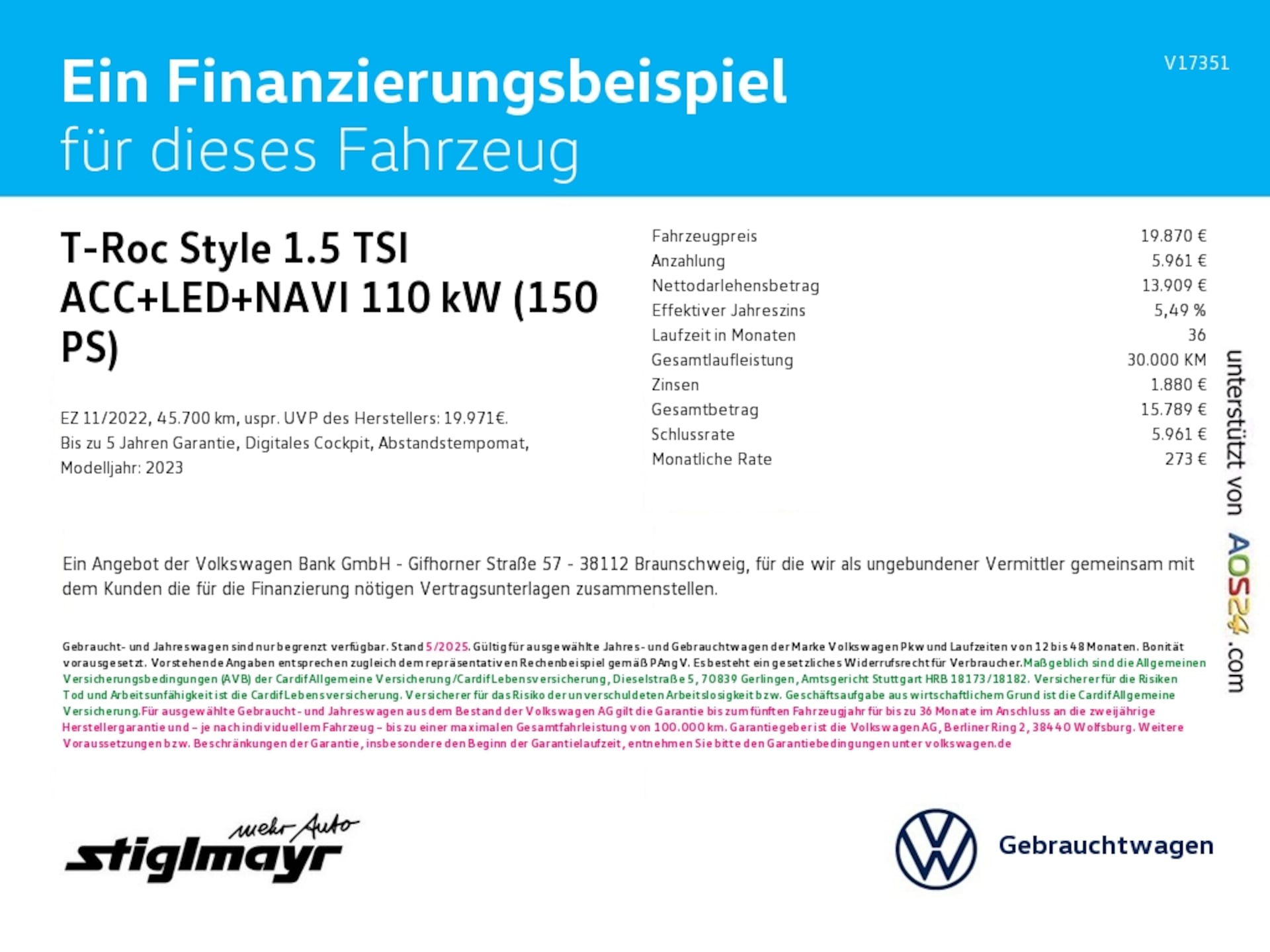 Volkswagen T-Roc Style