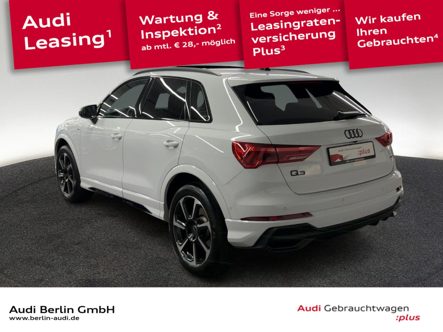 Bild über Audi Q3 TDI quattro 142 kW S tronic - für weitere Informationen kontaktieren Sie den Audi Partner