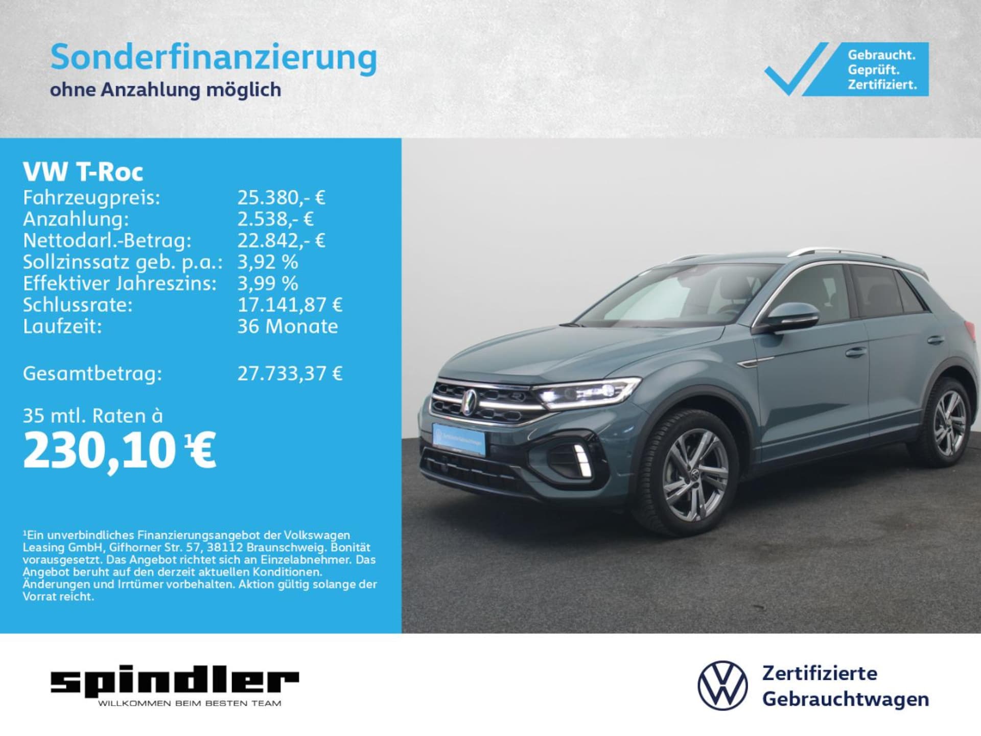 Volkswagen T-Roc R-Line