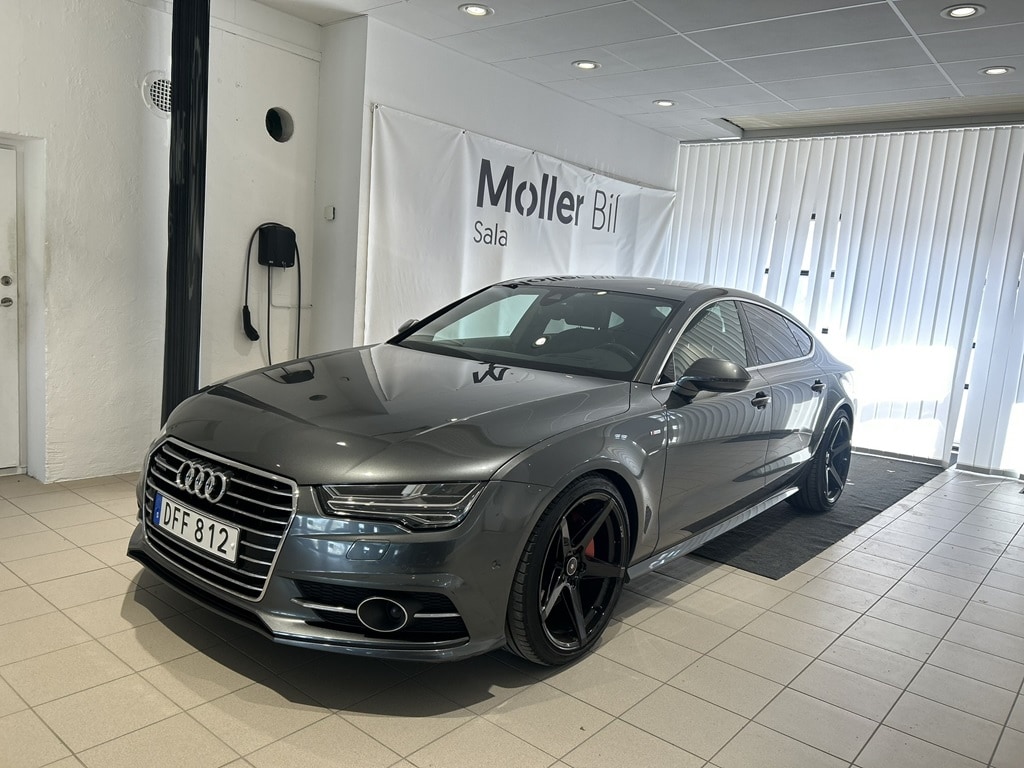 Bild som visar Audi A7 Sportback A7 Sportback 3.0 TDI quattro 218 hk S tronic - för mer information kontakta din Audi Partner