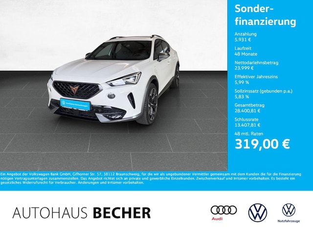 CUPRA Formentor VZ 1.4 eHybrid DSG /AHK/LED/Rückfahrk (010501)