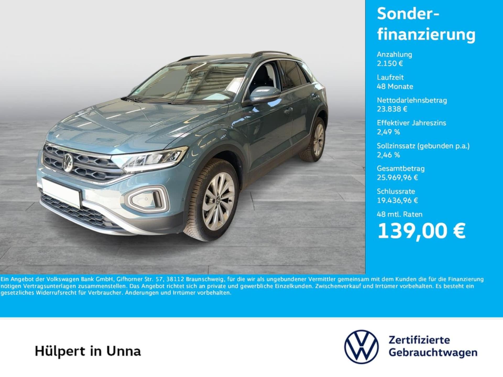Volkswagen T-Roc Life