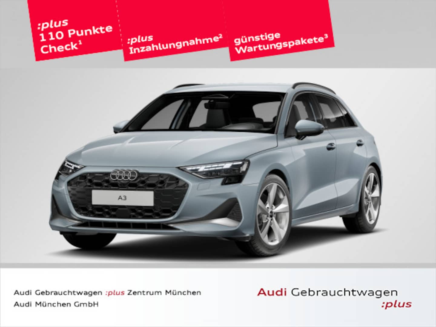 Bild über Audi A3 Sportback TDI Schaltgetriebe - für weitere Informationen kontaktieren Sie den Audi Partner