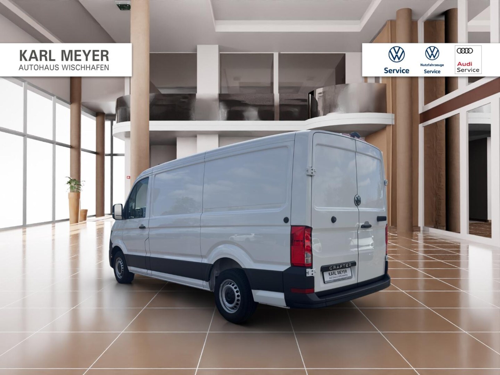 Volkswagen Crafter Kasten mittlerer Radstand – Bild 4