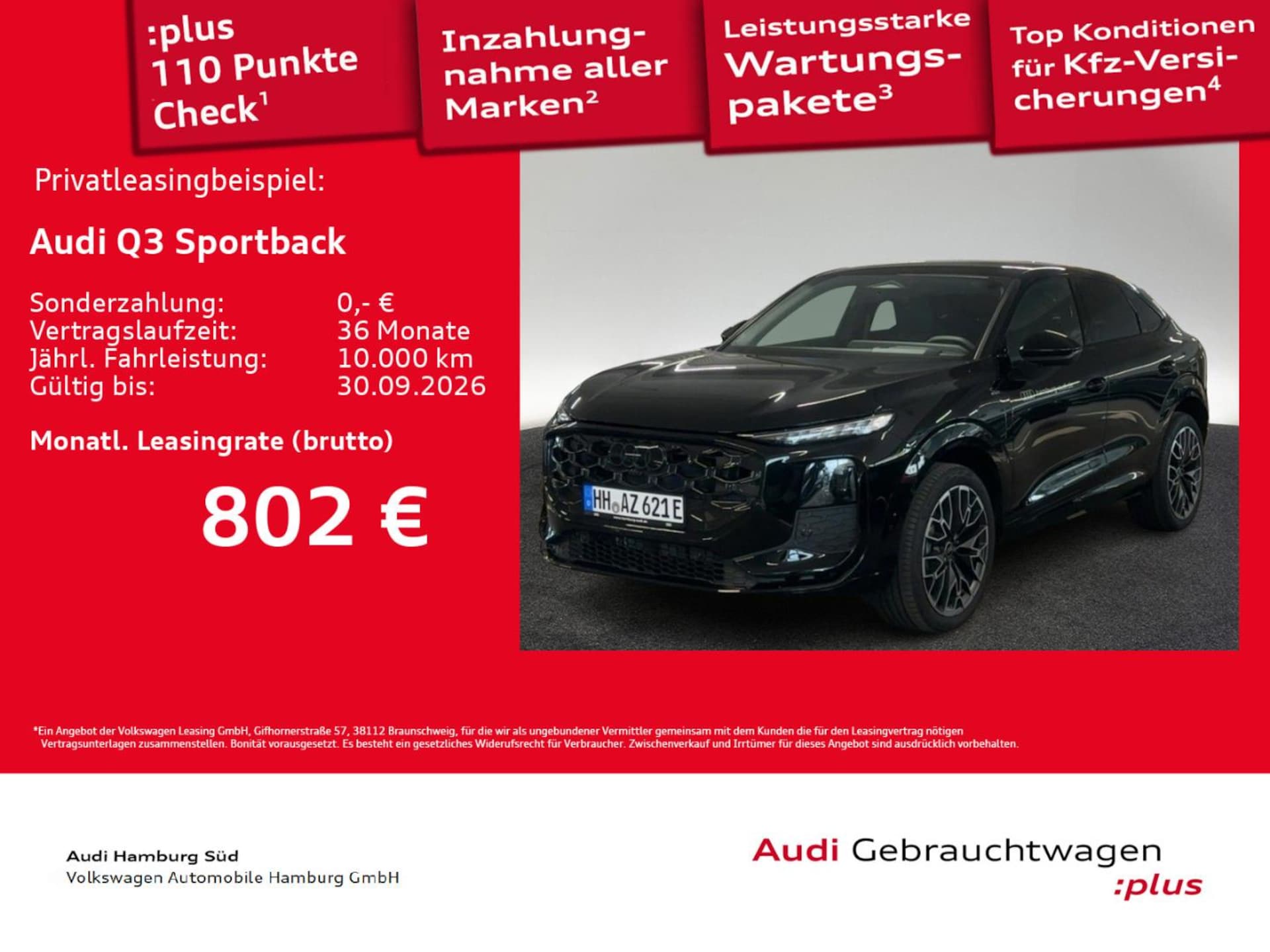 Audi Q3 Sportback e-hybrid
