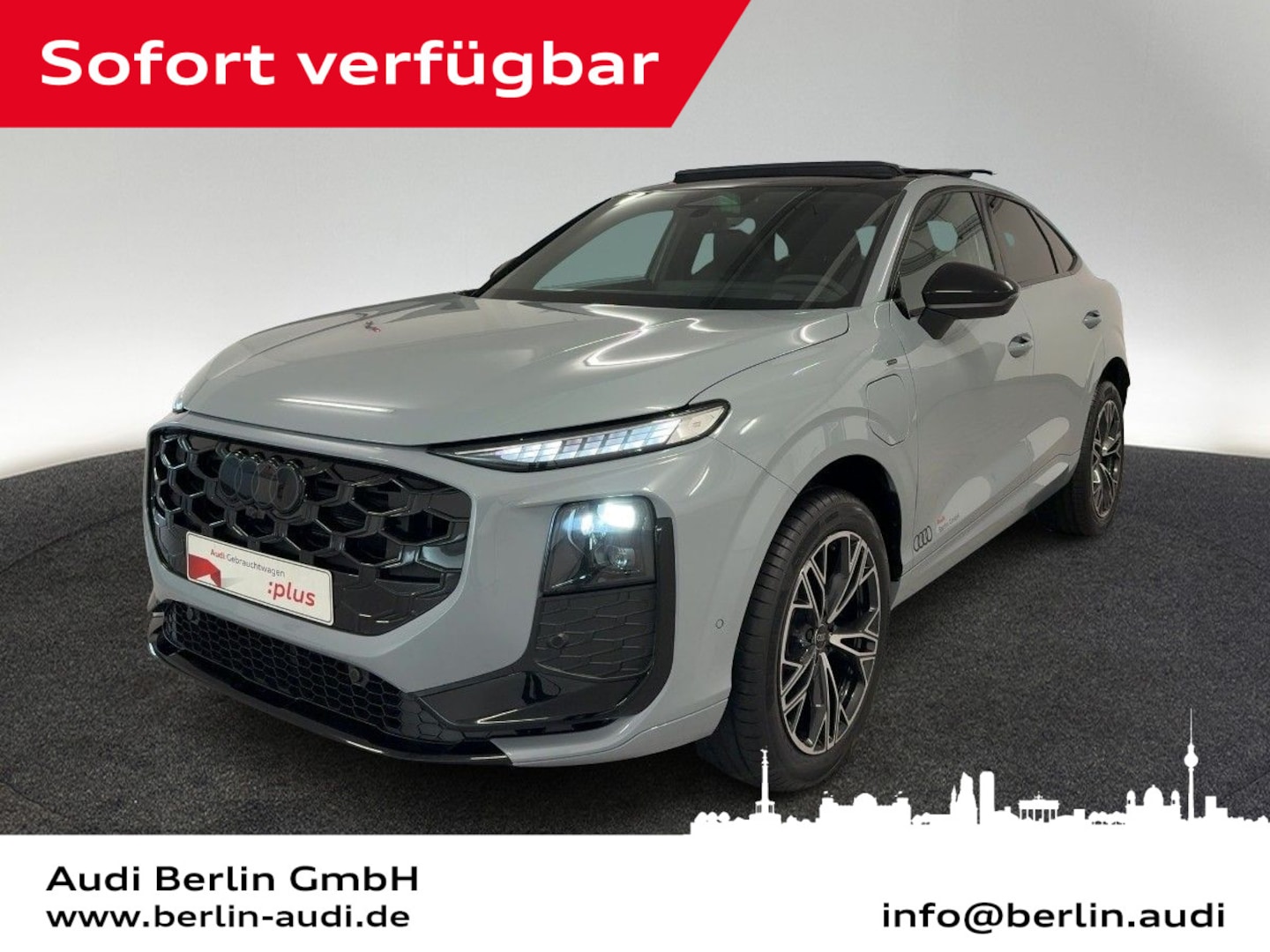 Bild über Audi Q3 Sportback e-hybrid e-hybrid 200 kW S tronic - für weitere Informationen kontaktieren Sie den Audi Partner