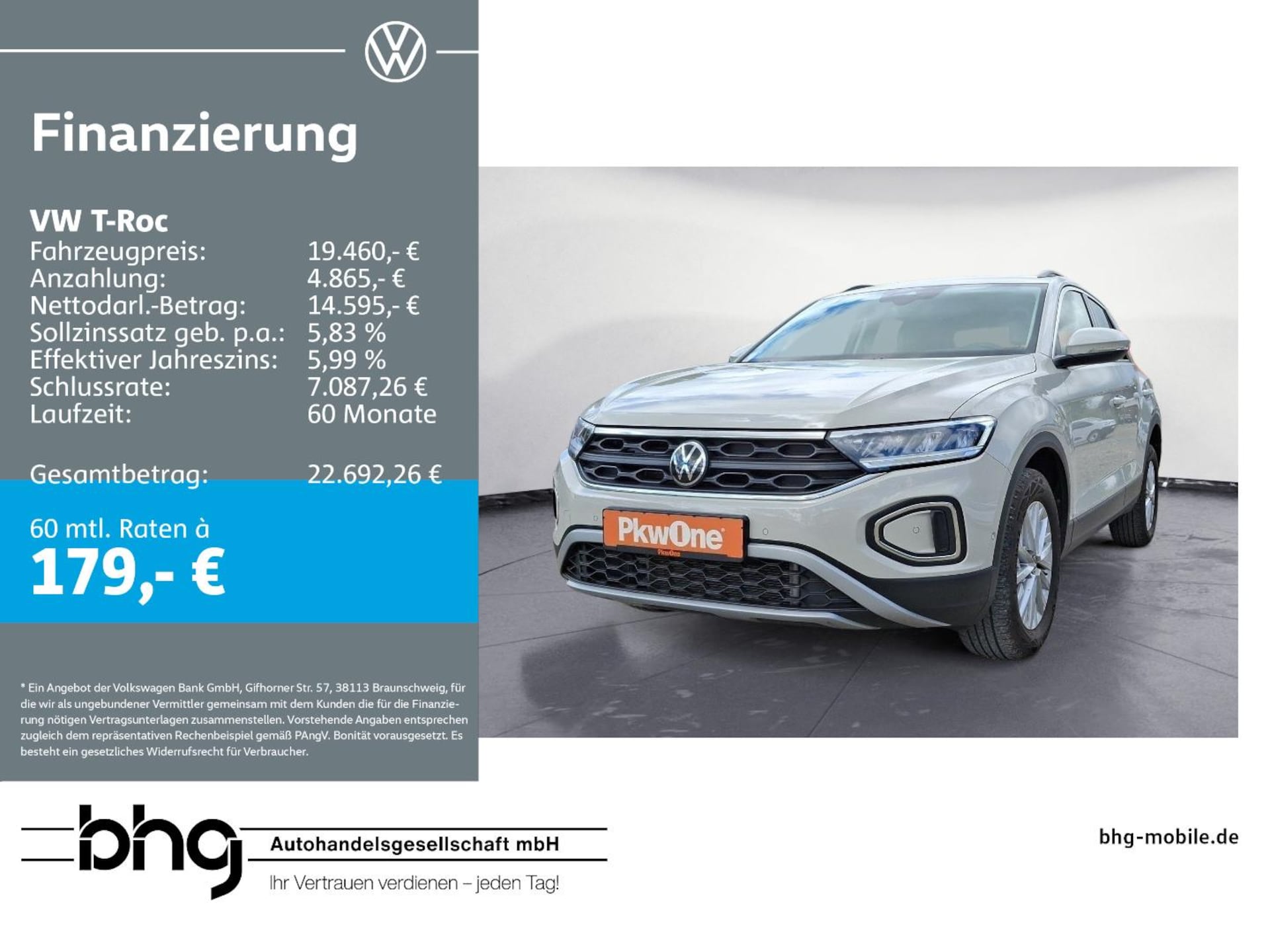 Volkswagen T-Roc Life