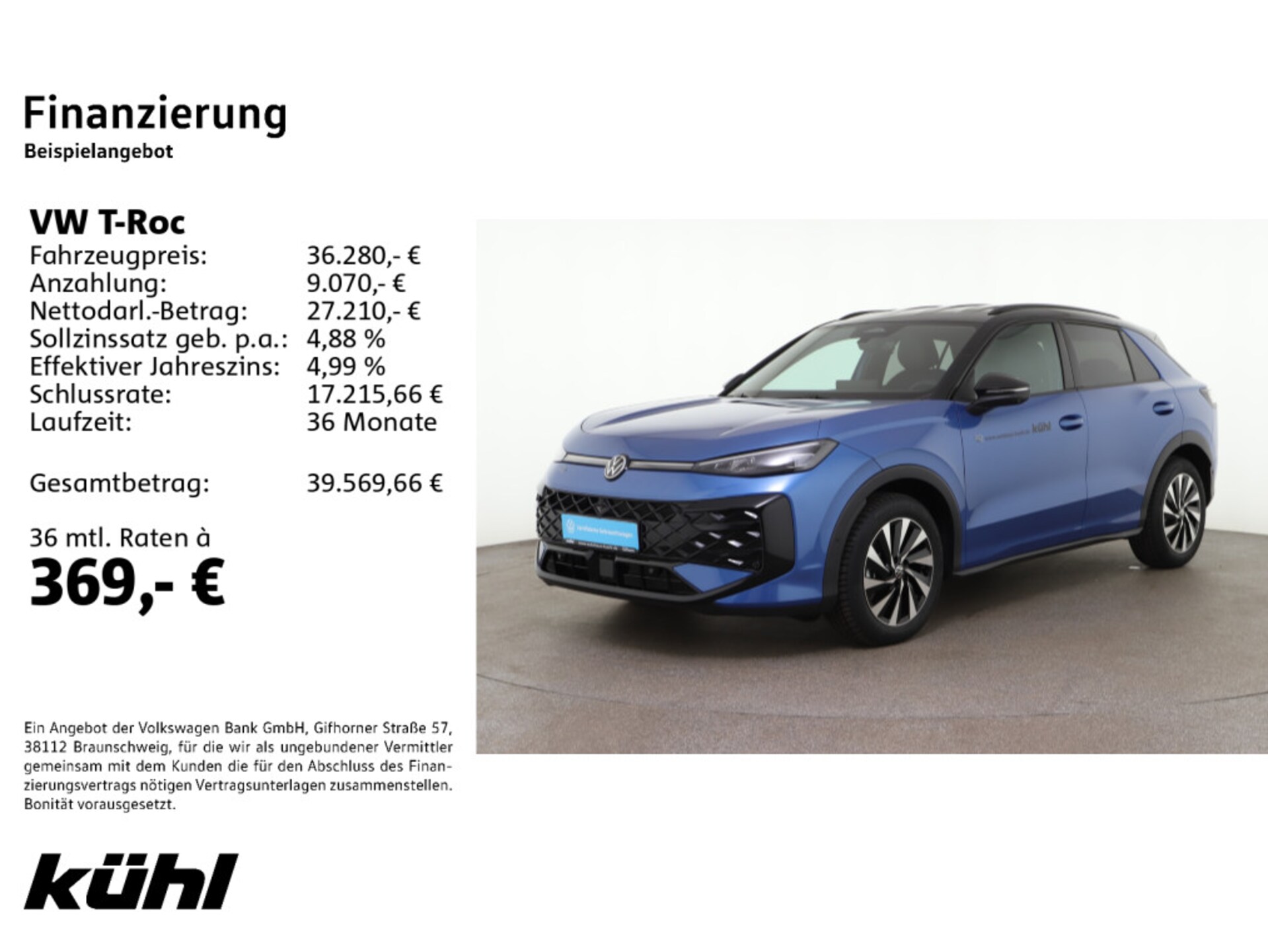 Volkswagen T-Roc R-Line