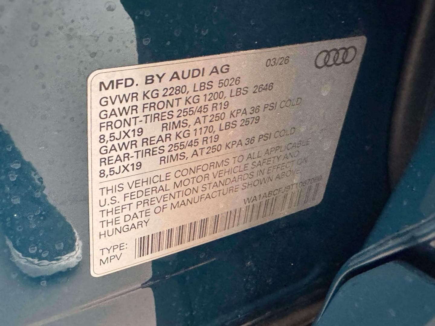 2026 Audi Q3 Base - Photo 12