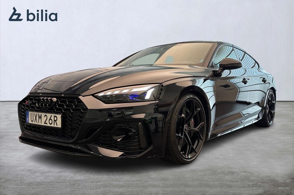 Bild som visar&nbsp;Audi RS 5 Sportback&nbsp;RS 5 Sportback 470 hk tiptronic - för mer information kontakta din Audi Partner