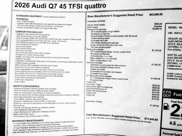 2026 Audi Q7 Premium Plus - Photo 28