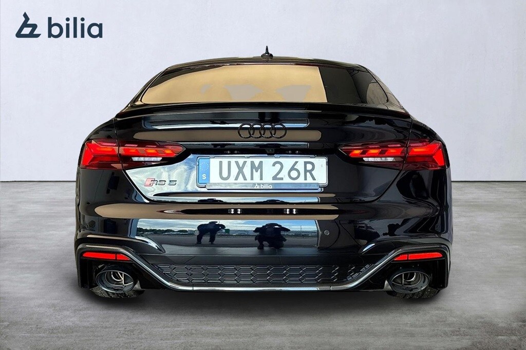 Bild som visar&nbsp;Audi RS 5 Sportback&nbsp;RS 5 Sportback 470 hk tiptronic - för mer information kontakta din Audi Partner