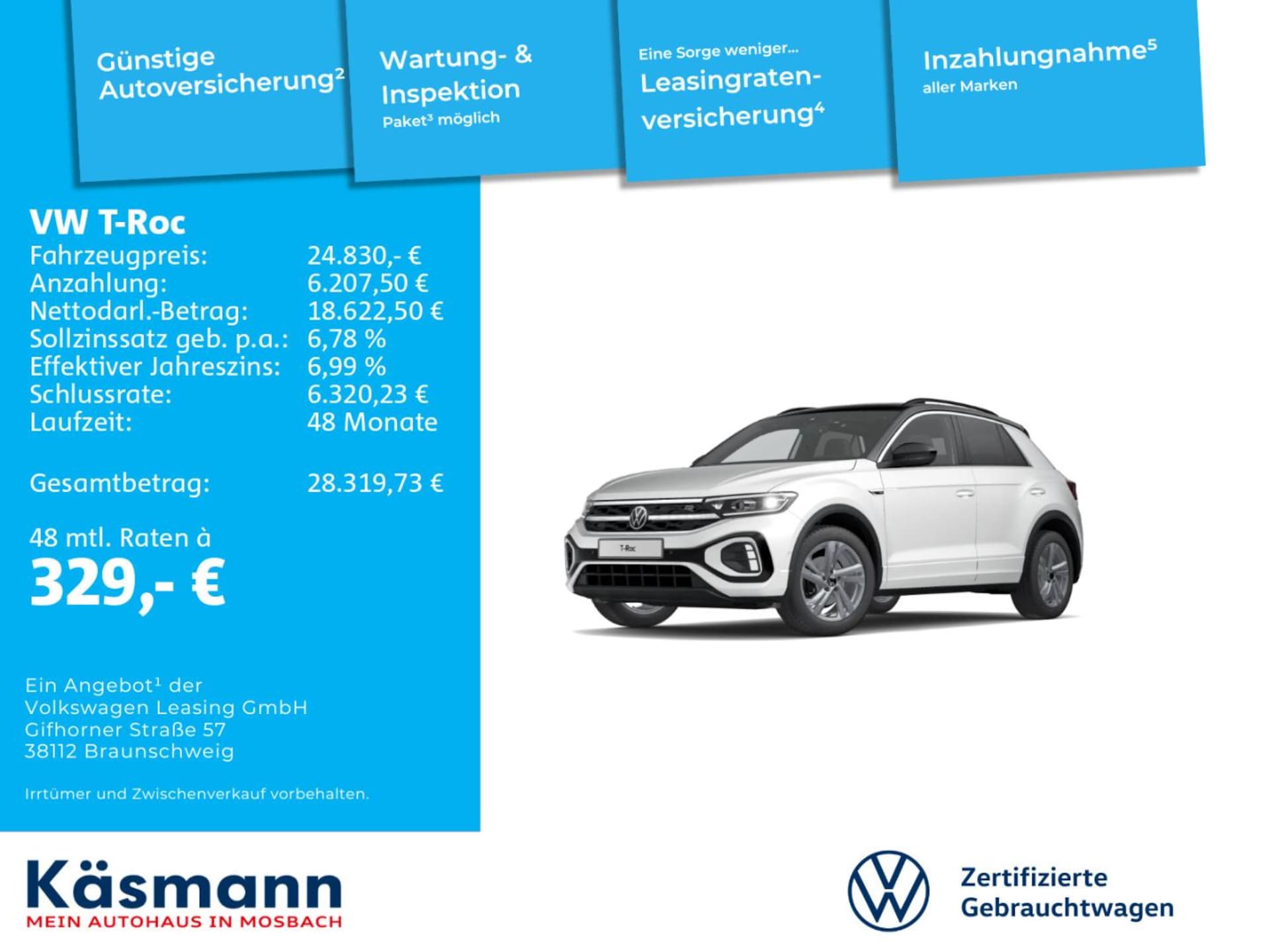 Volkswagen T-Roc R-Line