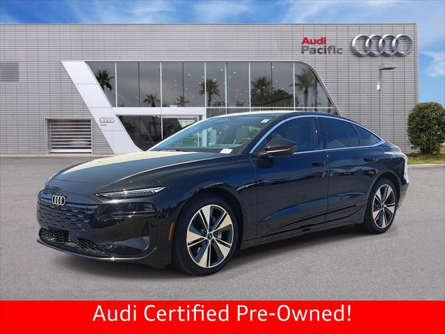 Certified 2025 Audi A6 Sportback e-tron Premium Plus with VIN WAU2CAGH4SA025463 for sale in Torrance, CA