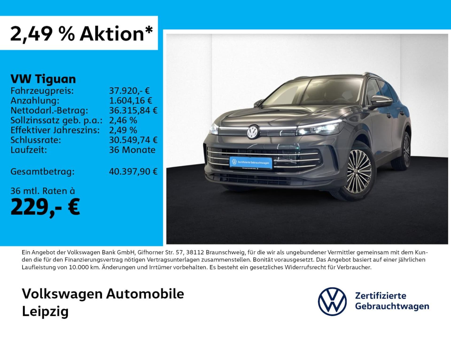Volkswagen Tiguan Elegance