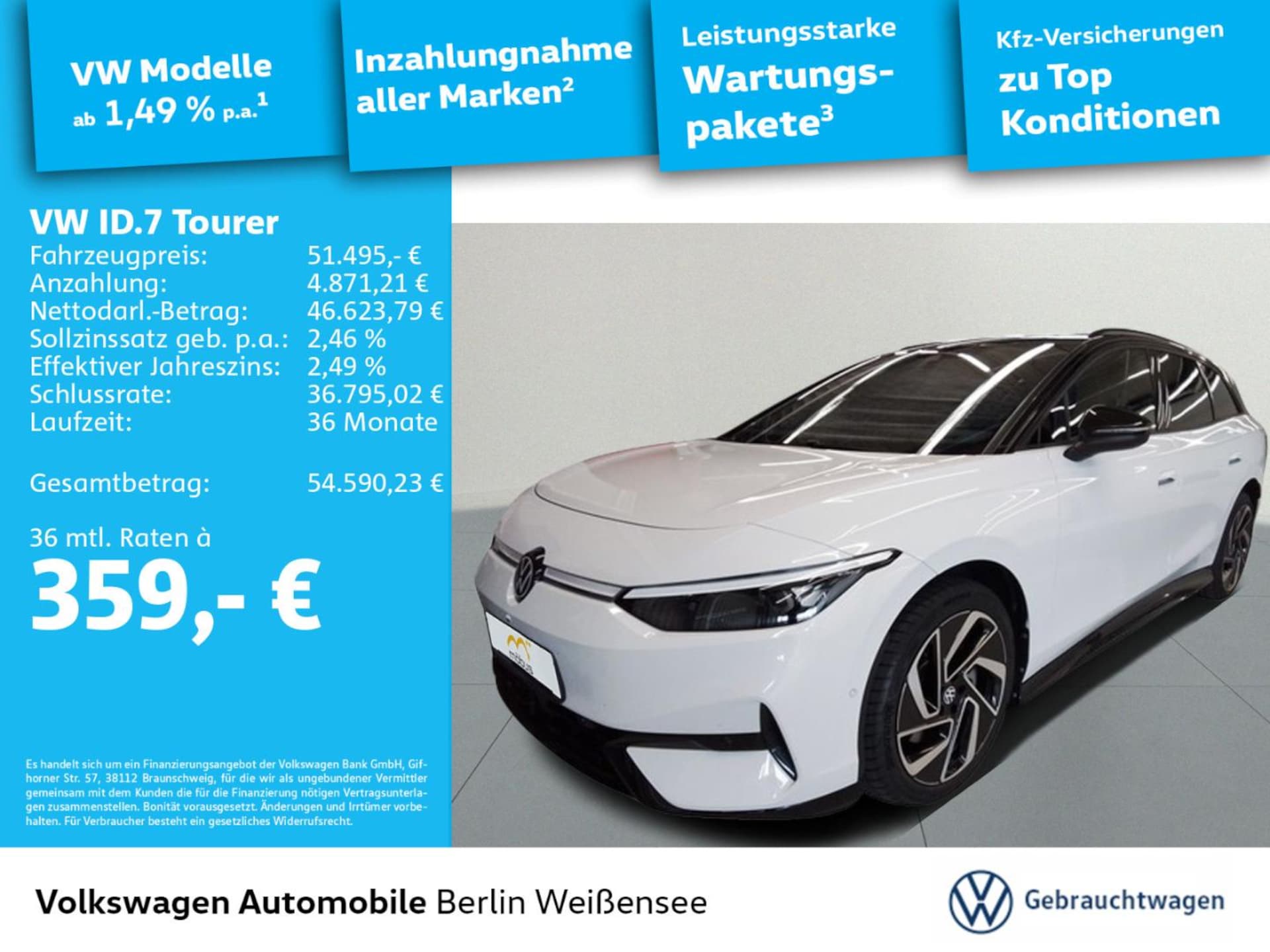 Volkswagen ID.7 Tourer Pro