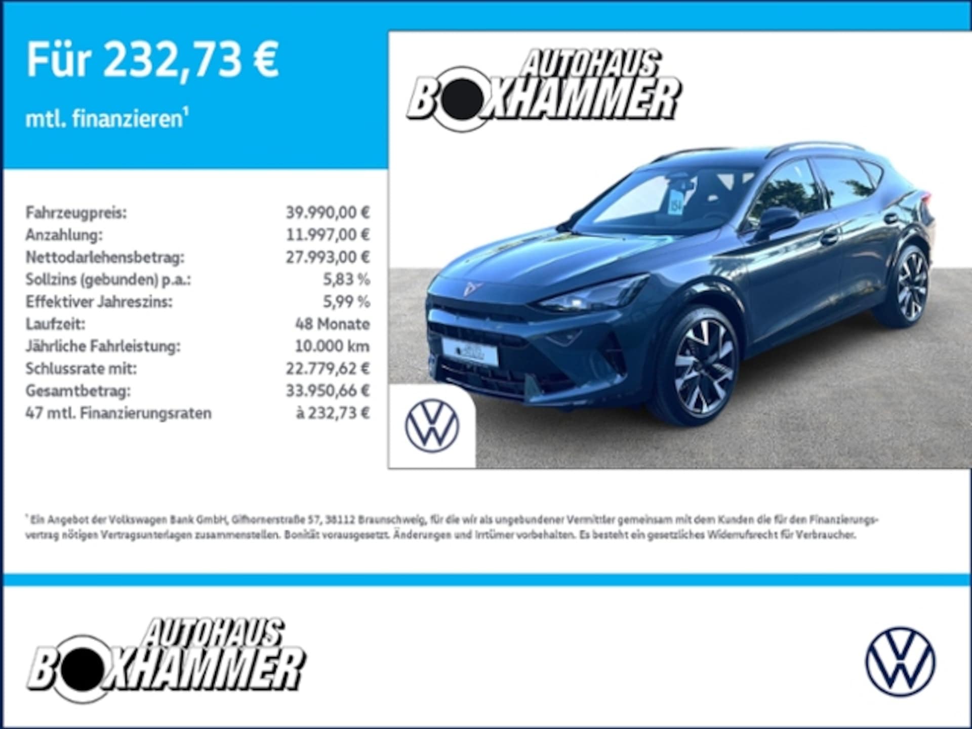 CUPRA Formentor VZ