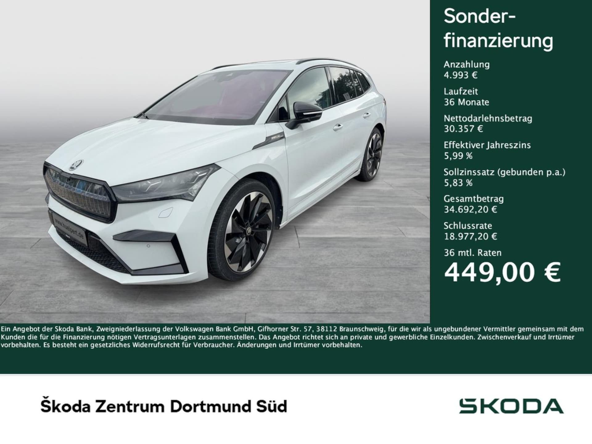 Skoda Enyaq 80X Sportline