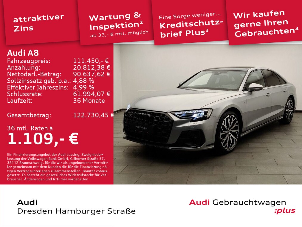 Image about Audi A8 50 TDI quattro tiptronic