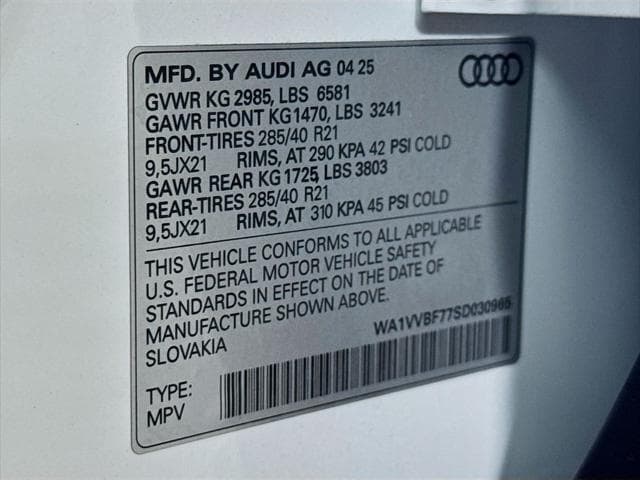 2025 Audi Q7 Prestige - Photo 48