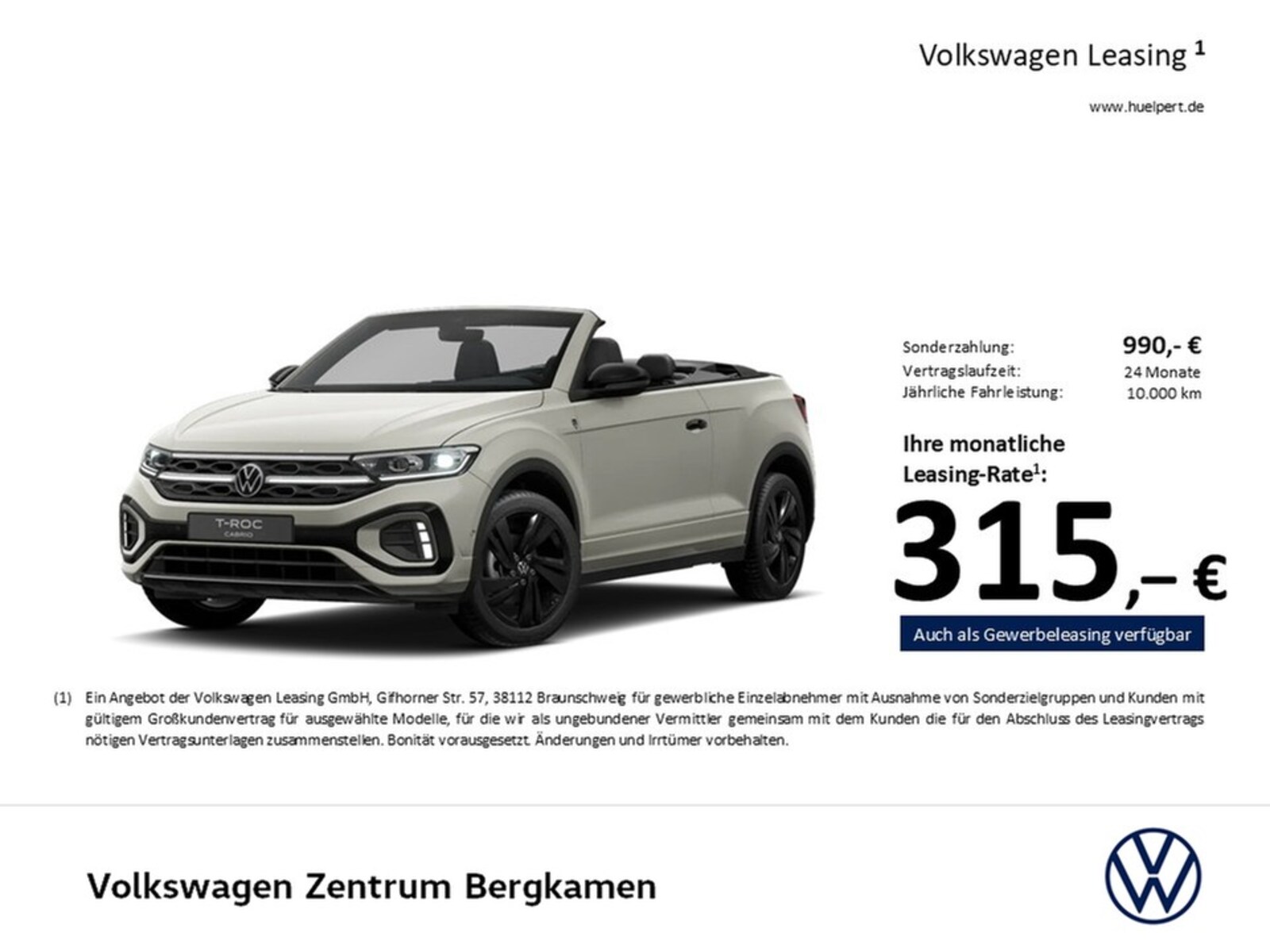 Volkswagen T-Roc Cabriolet – Bild 2