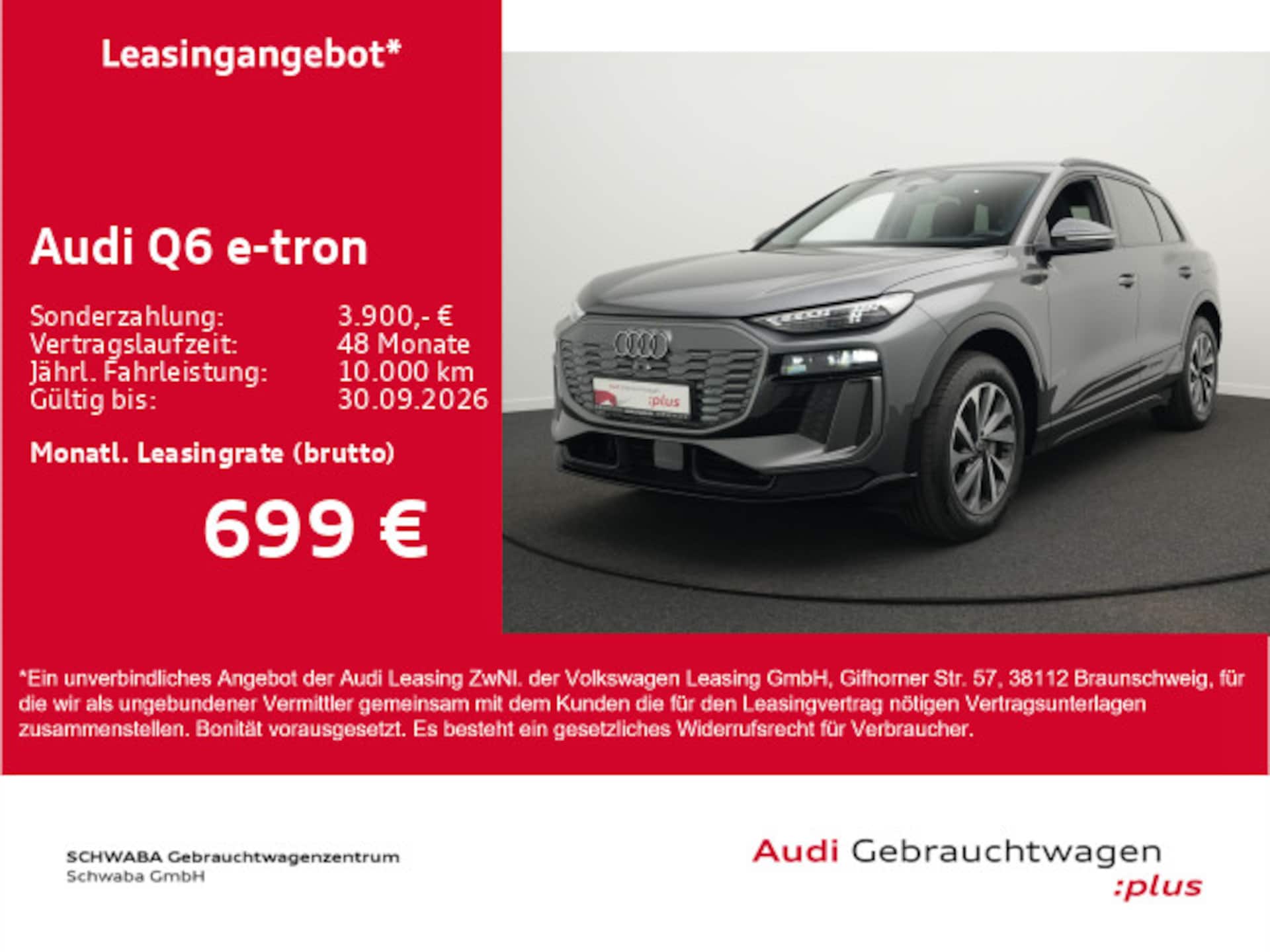 Audi Q6 SUV e-tron