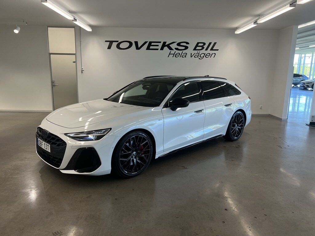 Bild som visar&nbsp;Audi A6 Avant e-hybrid&nbsp;A6 Avant e-hybrid quattro S line Edition 270 kWS tronic - för mer information kontakta din Audi Partner