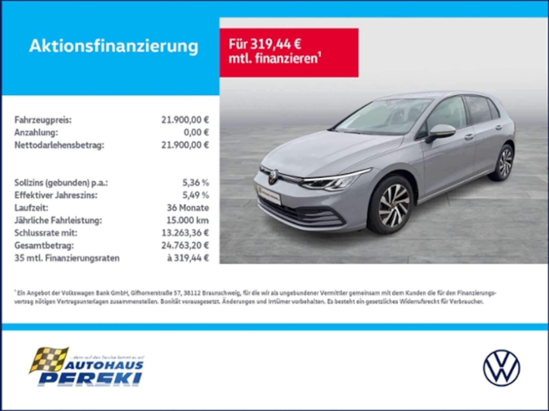 Volkswagen Golf 2023 — VIII 8 1.5 TSI KLIMA, NAVI, LED, KAMERA, APP CONNECT