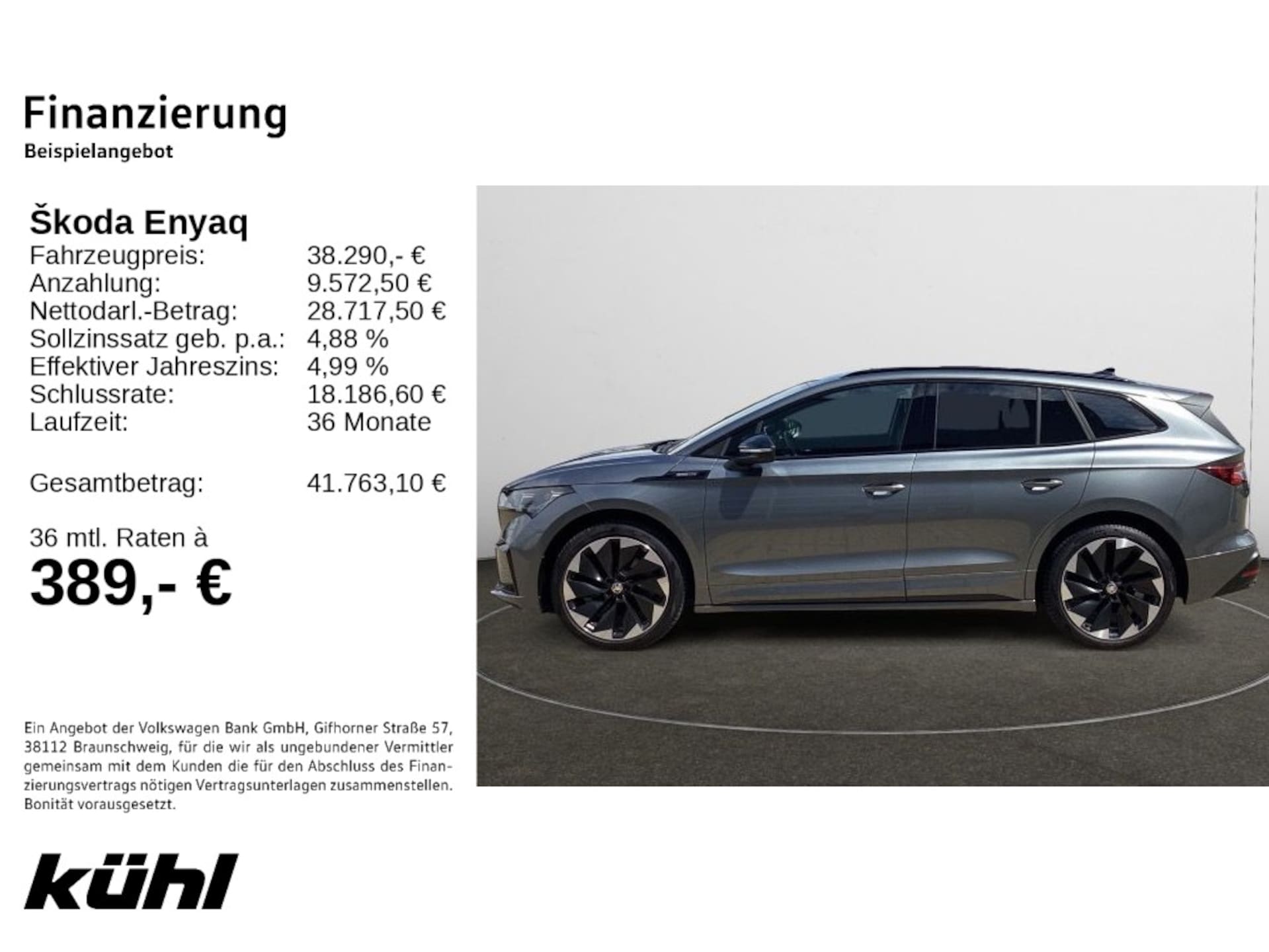 Skoda Enyaq 80X Sportline