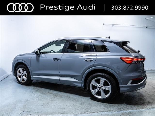 Used 2023 Audi Q4 e-tron Premium Plus with VIN WA1L2BFZ9PP065319 for sale in Lakewood, CO