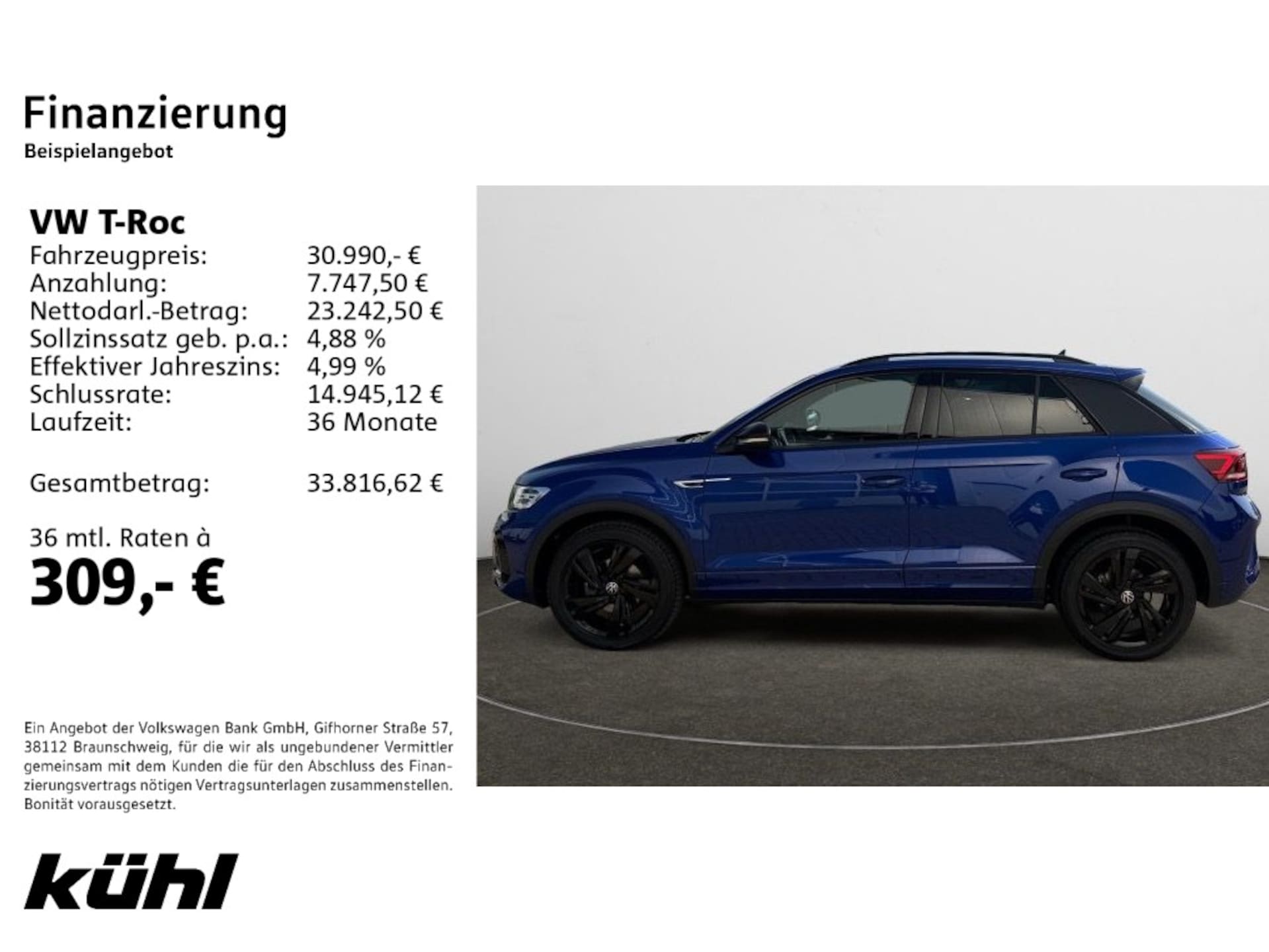 Volkswagen T-Roc R-Line