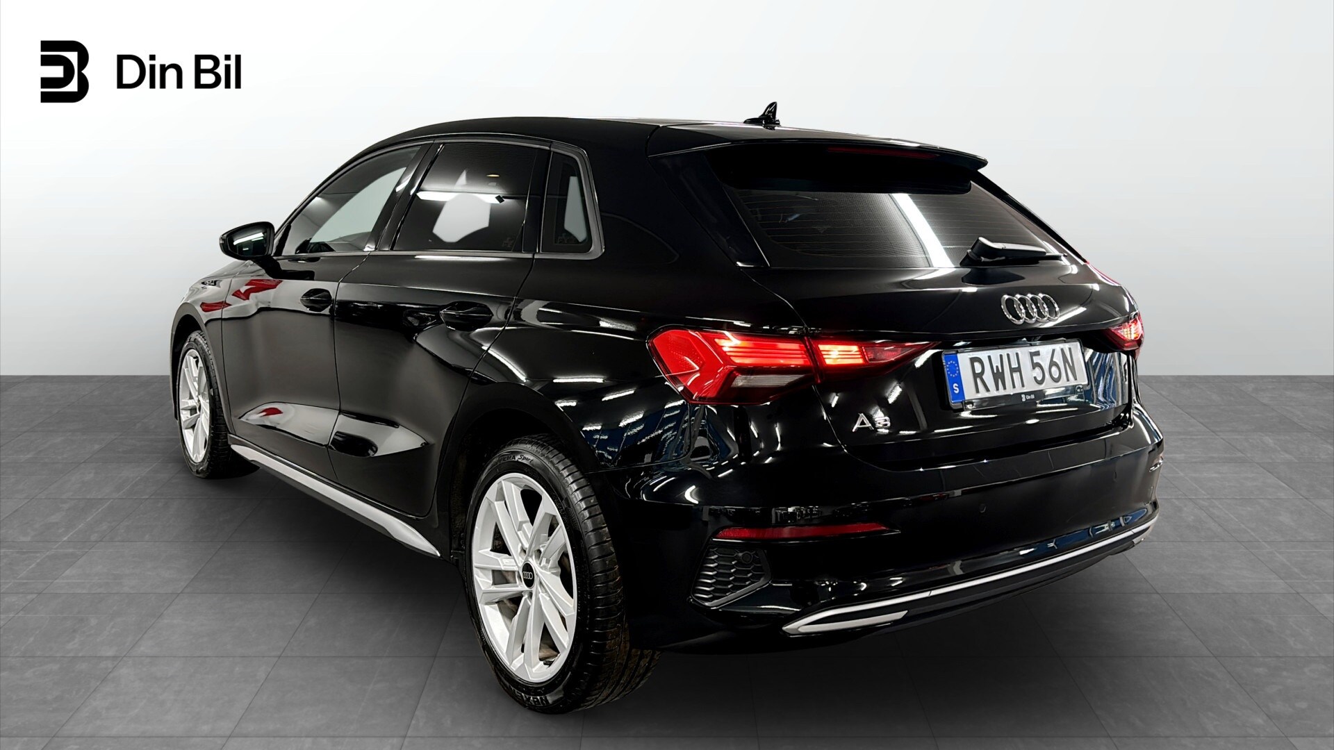 Bild som visar&nbsp;Audi A3 Sportback&nbsp;A3 Sportback 35 TFSI Proline advanced 150 hk 6-växlad - för mer information kontakta din Audi Partner