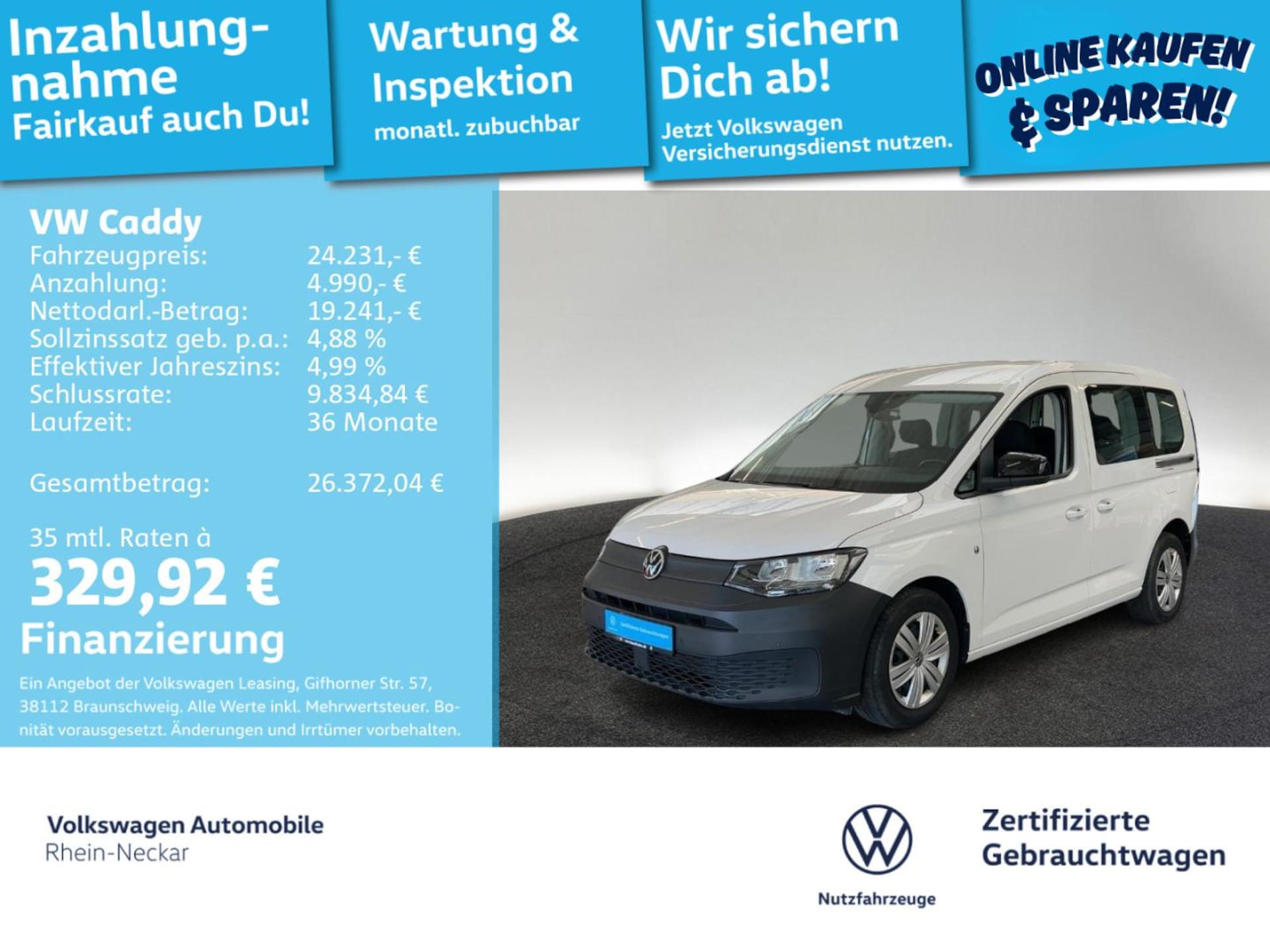 Volkswagen Caddy occasion