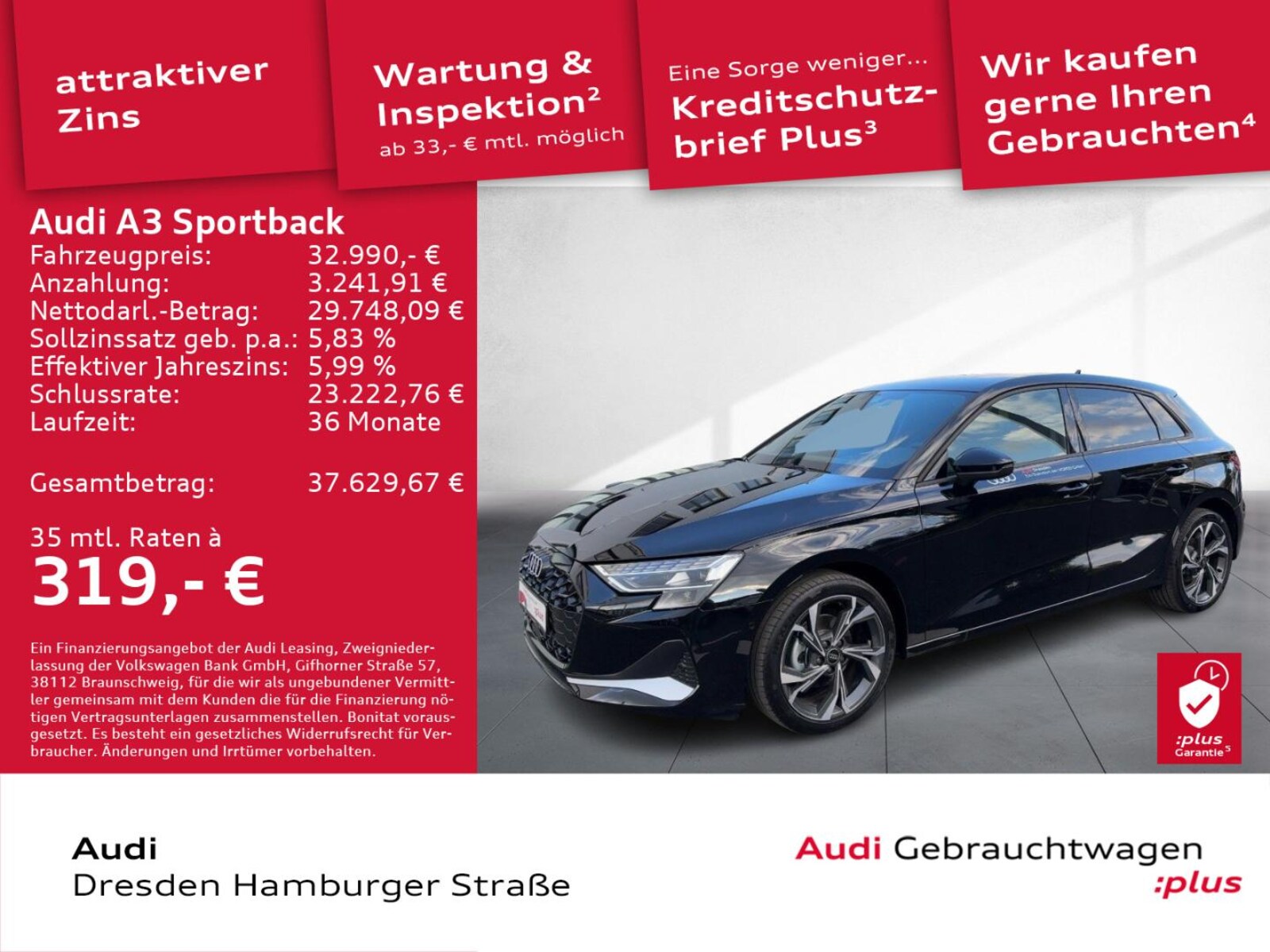 Audi A3 Sportback – Bild 2
