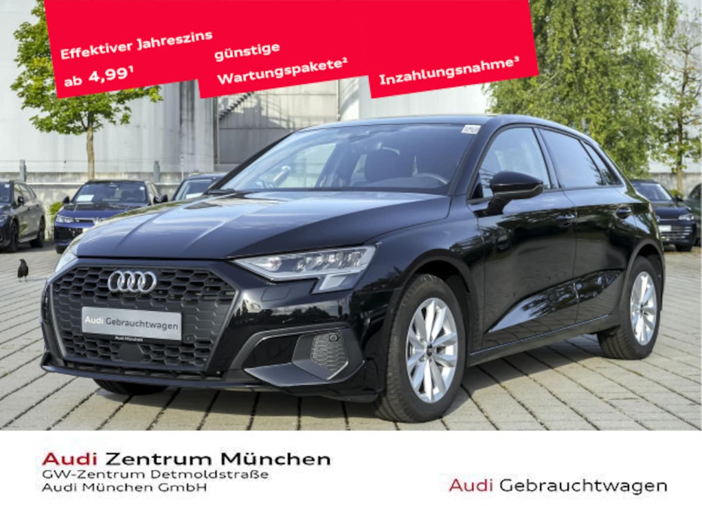 Bild über Audi A3 Sportback 35 TFSI S tronic - für weitere Informationen kontaktieren Sie den Audi Partner