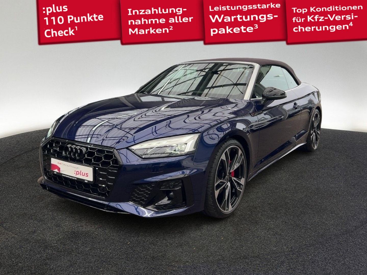 Bild über Audi A5 Cabriolet S line 40 TDI quattro S tronic - für weitere Informationen kontaktieren Sie den Audi Partner
