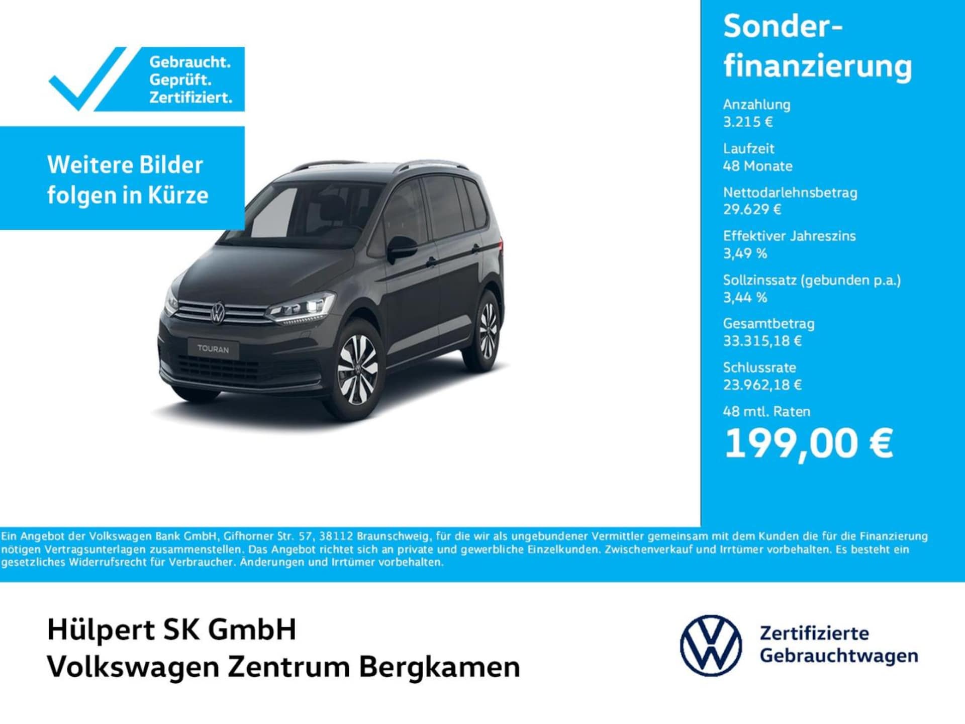 Volkswagen Touran Comfortline